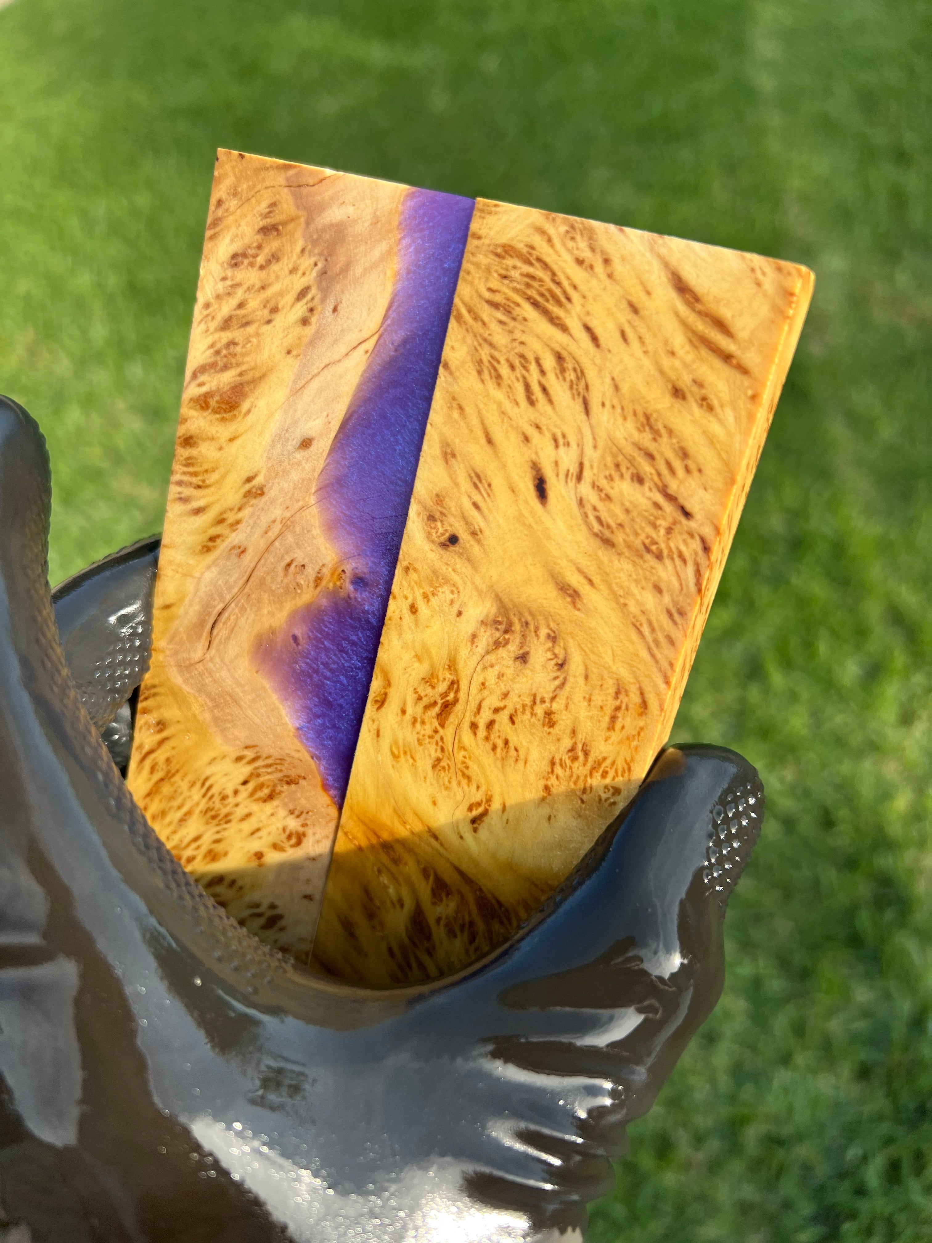 Yellow Cedar Burl Scales YCBS-019 (Stabilized)